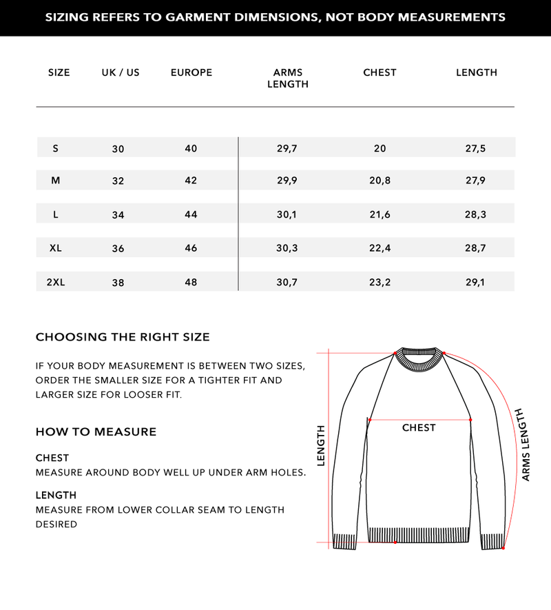 Size Chart 2