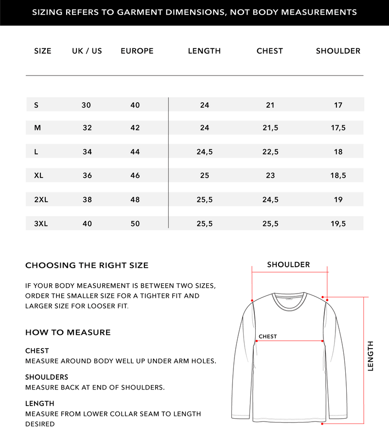 Size Chart 2