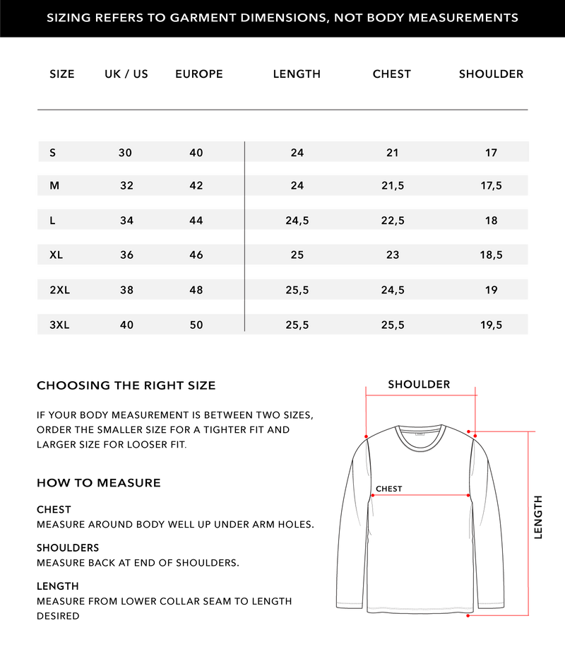 Size Chart 2