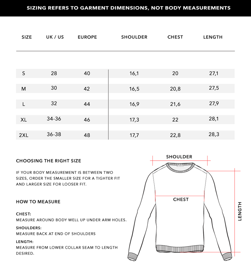 Size Chart 2