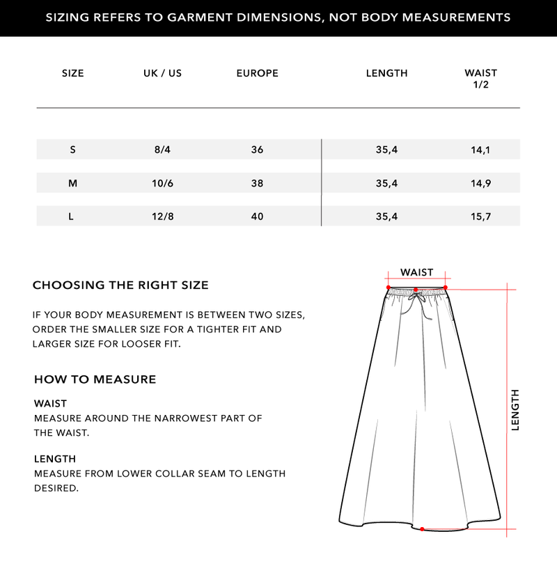Size Chart 2
