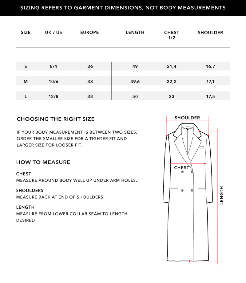Size Chart 2
