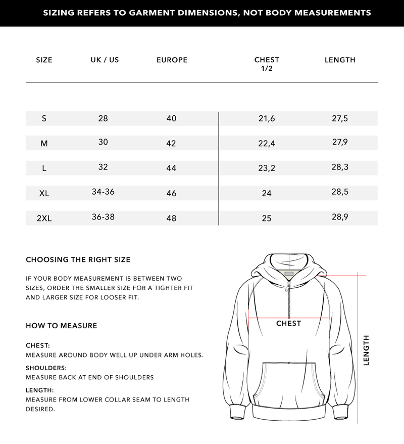 Size Chart 2