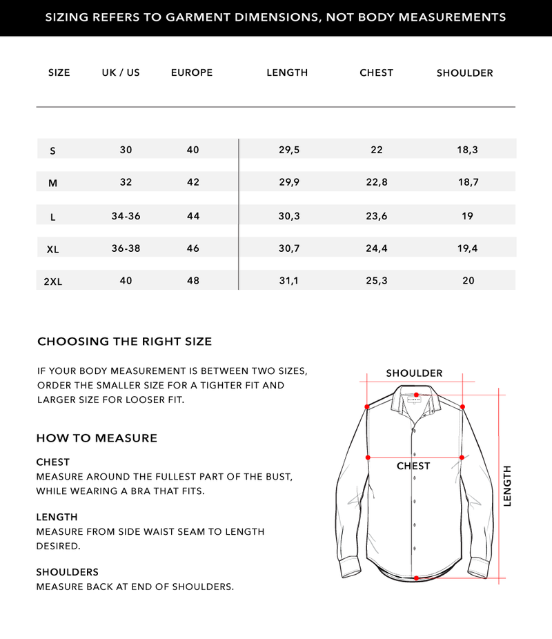 Size Chart 2