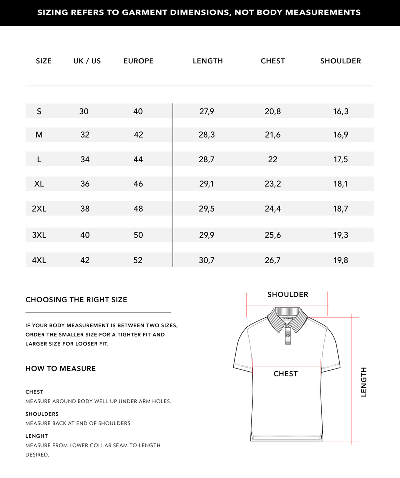 Size Chart 2