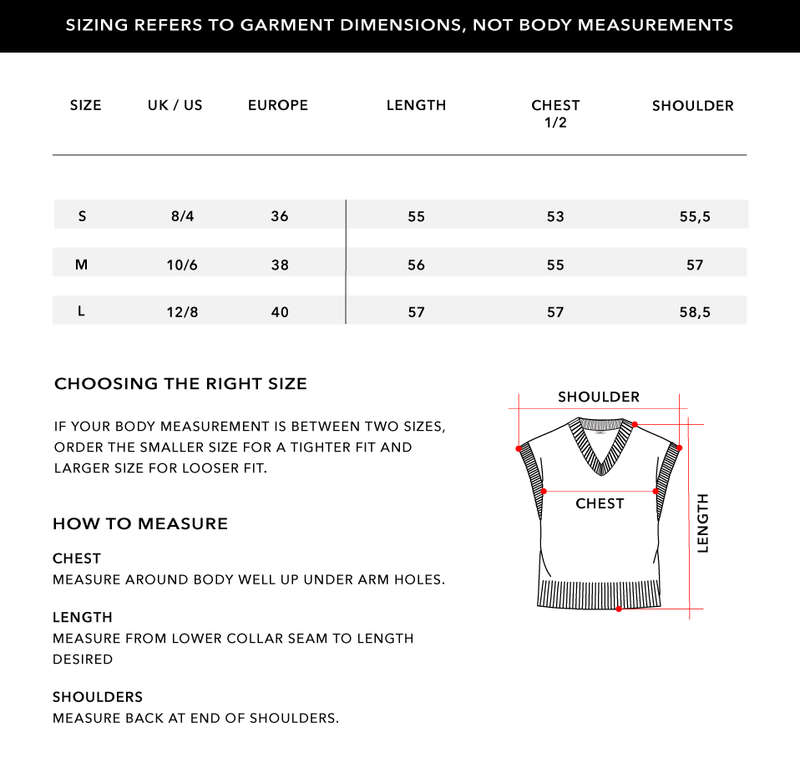 Size Chart 1