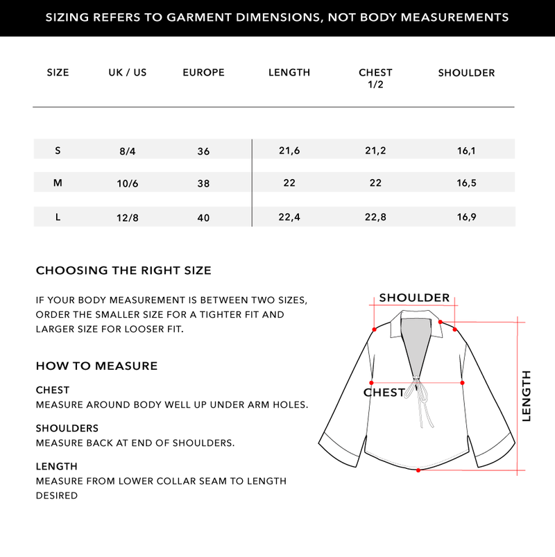 Size Chart 2