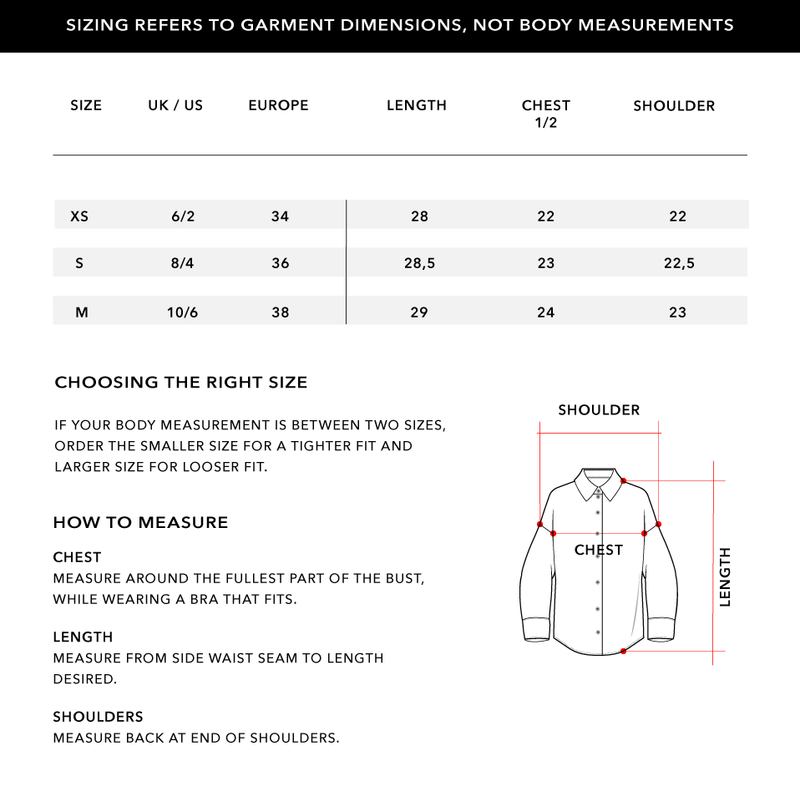 Size Chart 2