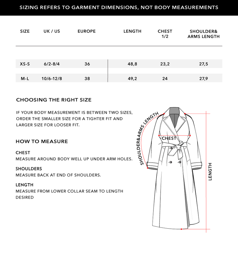 Size Chart 2