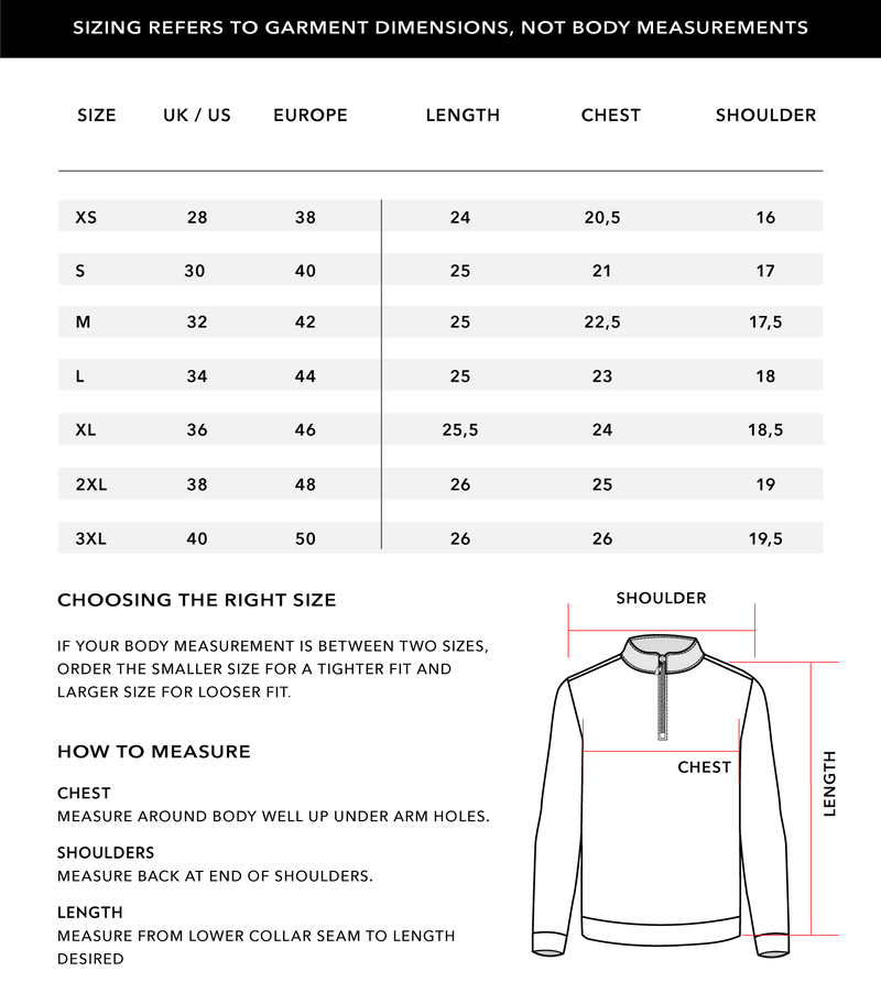 Size Chart 2