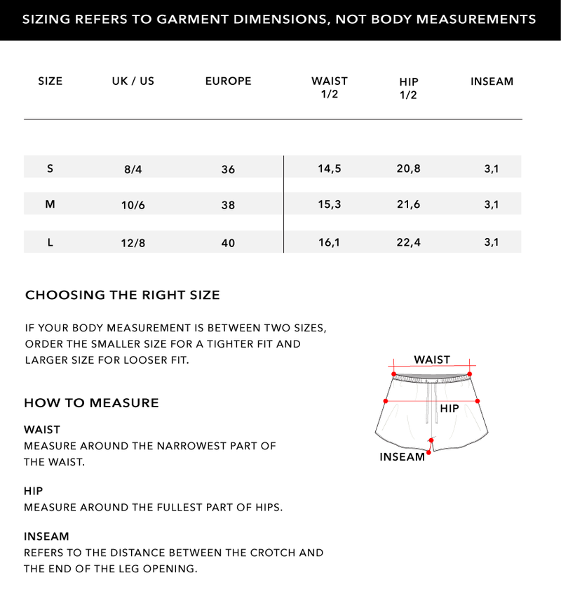 Size Chart 2
